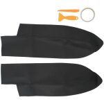 Yctze housse d'accoudoir de panneau de porte en cuir microfibre pour crv 2007 - 2011, accessoires d'int�rieur ...