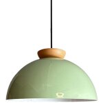 Yimpi lustre suspendu simple en bois vert avec tête de lit, eclairage décoratif pour salon de coiffure, ... Yimpi lustre suspendu simple en bois vert avec tête de lit, eclairage décoratif pour salon de coiffure, ...