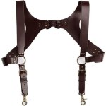 Yizyif harnais de poitrine � bretelles en simili cuir pour hommes avec boucle harnais de poitrine r�glable ...