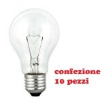 Ymyny - lot de 10 ampoules  incandescence e27 220 / 240 v 50 / 60 hz 100 w -