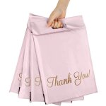 100 pièces enveloppes plastique d'expédition, sacs d'expédition imperméable et solide avec poignée pour ... 100 pièces enveloppes plastique d'expédition, sacs d'expédition imperméable et solide avec poignée pour ...