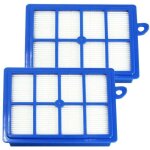 Ymyny lot de 2 filtre hepa remplacement pour aspirateur electrolux philips