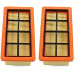 Ymyny lot de 2 filtres plisss plats pour aspirateur  cendres krcher 6. 415 - 953. 0 ad2 ad3 ad4 premium ...