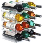 Ymyny 4 niveaux, 12 conteneurs empilables Étagère de rangement pour bouteilles autoportante pour comptoirs ... Ymyny 4 niveaux, 12 conteneurs empilables Étagère de rangement pour bouteilles autoportante pour comptoirs ...