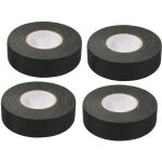 4 pices noir ruban adhsif auto (1. 5 cm x 15 m) - ruban chiffon de voiture, ruban adhesif haute temperature, ...
