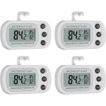 Lot de 4 thermomètres numériques étanches ipx3 avec écran lcd, fonction d'enregistrement max / min, thermomètr ... Lot de 4 thermomètres numériques étanches ipx3 avec écran lcd, fonction d'enregistrement max / min, thermomètr ...