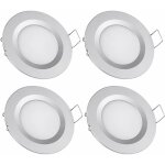 Ymyny - 4 x spot led encastrable 12v trou 58 - 65mm 3w 3200k plafonnier encastr pour camping - car bateau ...