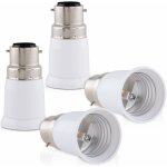4x adaptateur de douille - convertisseur douilles b22 vers e27 - adaptateur de support de lampe culot ... 4x adaptateur de douille - convertisseur douilles b22 vers e27 - adaptateur de support de lampe culot ...