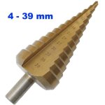Ymyny agrandisseur de trou de foret étagé pour métal conique 4 - 39 - Ymyny agrandisseur de trou de foret étagé pour métal conique 4 - 39 -