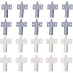 Ymyny - amortisseurs de porte de cuisine ulisem, lot de 20, amortisseurs de tiroir, matriau abs recyclable ...