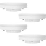 Ymyny ampoule gx53 led 7w, blanc chaud 2700k, non dimmable, �quivalent � 50w halog�ne, ampoule led gx53 ...