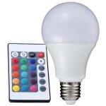 Ampoule led rgb avec télécommande, lumière multicolore, e27, intérieur ? 5 w - ymyny Ampoule led rgb avec télécommande, lumière multicolore, e27, intérieur ? 5 w - ymyny