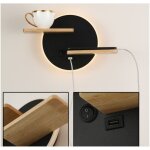 Ymyny applique d'intrieur led avec connexion usb, applique murale moderne avec interrupteur, lampe de ...