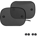 Ymyny autobaby lot de 2 pare - soleil auto - adhsif pour voiture et enfant avec protection uv - pare ...