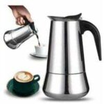 Ymyny cafetire italienne 12 tasses en acier inoxydable compatible tous types de feux 12 tasses