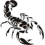 Car stickers, vinyl stickers for cars, car decals, 3d scorpion pattern, cool car decal, paste, decoration, ...