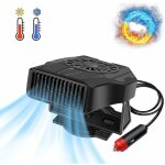 Chauffage dhabitacle de voiture, ventilateur de voiture chauffant, 2 en 1fonction de radiateur soufflant ...