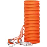 Corde d'escalade en polypropylène 8 mm, sangle paracord multifonctionnelle avec boucles de mousqueton ... Corde d'escalade en polypropylène 8 mm, sangle paracord multifonctionnelle avec boucles de mousqueton ...