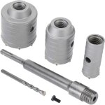 Forets de scie - cloche sds plus pour béton, ciment, pierre, mur - 65 mm, 50 mm, 30 mm - ymyny Forets de scie - cloche sds plus pour béton, ciment, pierre, mur - 65 mm, 50 mm, 30 mm - ymyny