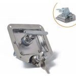 T forme acier inoxydable remorque rv voyage serrure anti - vol boîte à outils poignée serrure de porte ... T forme acier inoxydable remorque rv voyage serrure anti - vol boîte à outils poignée serrure de porte ...