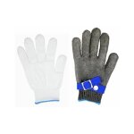 Ymyny gant de boucher en cotte de maille acier inoxydable resistant coupe haute performance niveau 5 ... Ymyny gant de boucher en cotte de maille acier inoxydable resistant coupe haute performance niveau 5 ...