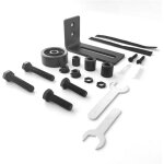 Ymyny - guide de sol pour porte coulissante ulisem, guide de sol pour porte de grange 8 en 1, guide de ...