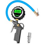 Jauge de pression de pneu numrique avec rtroclairage lcd cran, 255 psi numrique manomtre pneu pistolet ...