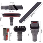 Ymyny kit d'accessoires de remplacement pour aspirateur dyson v8 v7 v6 v10 sv10 sv11 ? pices de rechange, ...