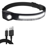Lampe frontale led étanche rechargeable par usb à 5 styles avec course à pied, camping, casque de vélo, ... Lampe frontale led étanche rechargeable par usb à 5 styles avec course à pied, camping, casque de vélo, ...