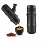 Ymyny machine  expresso portable, mini machine  caf de voyage manuelle, cafetire de voyage extra ...