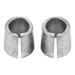 Manchons de borne de batterie, 1 paire d'adaptateurs de borne de batterie de voiture, manchons de cathode ...