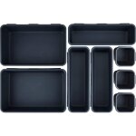 Ymyny - organisateur de tiroir de bureau 8 pièces séparateur de tiroir en plastique séparateurs de tiroir ... Ymyny - organisateur de tiroir de bureau 8 pièces séparateur de tiroir en plastique séparateurs de tiroir ...