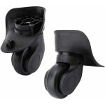 Paire de roulette valise pi�ce d�tach�e de rechange universelle roue multidirectionnelle en caoutchouc ...