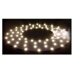 Ymyny - plafonniers de remplacement circolina  led, 46 watts, 6 500 k, 4 000 k, 3 000 k, blanc naturel ...