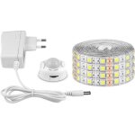 Ymyny ruban led avec d�tecteur de mouvements, bande led flexible autocollante, �tanche ip65 avec alimentation ...