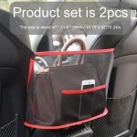 Ymyny sac en filet pour voiture 2 pi�ces, support de sac � main, sac en filet pour voiture, support de ...