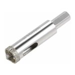 Jamais utilis]scie cloche diamante avec guide de centrage pour carreaux de porcelaine en verre de 16 ...