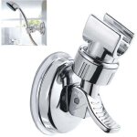 Ymyny support de douche  main remplaable, support de douche  ventouse  rotation 360 , support de ...