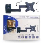 Ymyny support tv hy - 210 avec bras  180 pour crans de 10   32  -