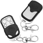 Télécommande de portail universelle, lot de 2 porte - clés sans fil universel pour porte de garage, télécomman ... Télécommande de portail universelle, lot de 2 porte - clés sans fil universel pour porte de garage, télécomman ...