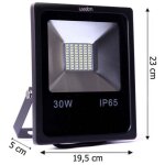Wisdom - projecteur led professionnel 5730 pour extrieur ip65 wisdom 30 w 2 efficaces - - blanc chaud ...