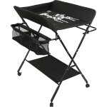 Yongqing - baby changing table table � langer b�b� pliante avec panier de rangement � c�t� structure ...