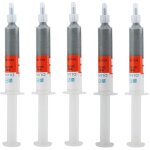 Yuyte p�te de polissage diamant�e, 5 pi�ces, p�te abrasive diamant�e pour bijoux, montres, briquets, ...