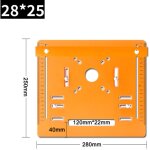 Ywbl - wh plaque de base de machine  dcoupe multifonctionnelle 90  coupe plate 45  diagonale pour ...