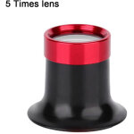 Loupe d'horloger, loupe de bijoutier en alliage d'aluminium loupe pour les yeux outil de verre pour loupe ...