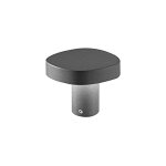 Ciottolo - borne led d'extrieur ip54 7w 3000k design moderne en aluminium pour jardins et alles - 10 ...