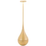 Zafferano - dondolina - lampe de table led rechargeable ip65, sans fil, variateur tactile - design italien, ...