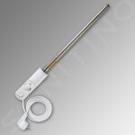 Zehnder accessoires - barre chauffante lectrique dbm, 900 w, blanc 857501