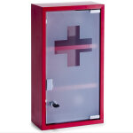 Zeller - armoire mdicale, armoire  pharmacie en mtal - 3 niveaux