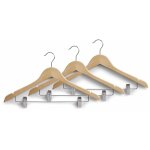 Cintres pour jupes en bois, 3 pi�ces zeller